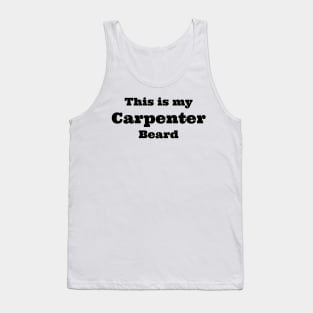 carpenter beard Tank Top